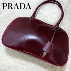 美品✨PRADA プラダ ヴィンテージ ボーリングバッグ ショルダーバッグ