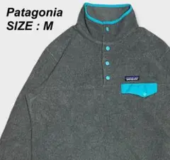 Patagonia - シンチラ・スナップT プルオーバー フリース グレー