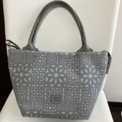 genten トワルカットワーク ハンドバッグ