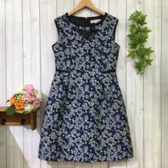 スーパービューティー 花柄 ワンピース 40