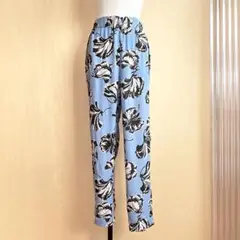 GANNI ガニー パンツ ラージフラワー プリント XS