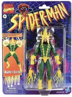 未開封 マーベルレジェンド エレクトロ　スパイダーマン レトロパッケージシリーズ