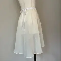 お値下げ中☆美品☆巻きスカート☆イエロークリーム