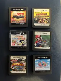 【バラ売り可】ニンテンドーDS ゲームソフト 6本セット