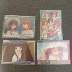 五等分の花嫁 クリアカード　まとめ売り