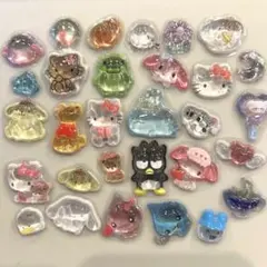 52 ボンボンドロップシール　立体シール　フレークシール　キャラクター