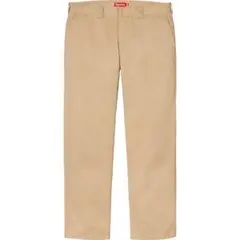 Supreme Work Pant Khaki 32 20FW Week 5