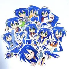 らき☆すた 泉こなた シール ステッカー 42枚セット らきすた