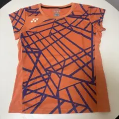 YONEX オレンジ ゲームシャツ L