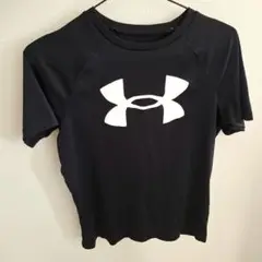 Under Armour HeatGear 黒 Tシャツ YXL