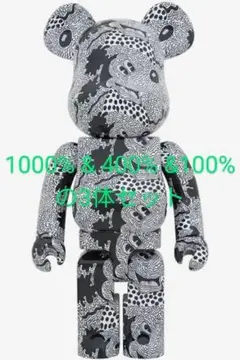 MEDICOM TOY - BE@RBRICK キース・ヘリング ミッキーマウス 100％ &amp; 400％ MEDICOM TOY - be@rbrick ミッキーマウス × キースヘリング 100