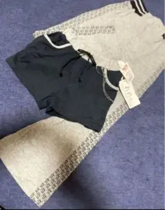 新品　2枚セット　ショートパンツ　ロングパンツ　ヒロミチナカノ　110