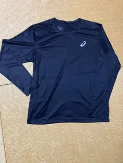 アシックス　ランニングウェア　ブラック sizeL