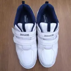 SPALDING スポーツシューズ ホワイト/ネイビー