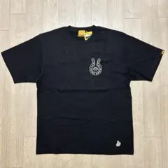 新品送料込FR2 エフアールツー ラビットハーツTシャツ クロムハーツ ブラック