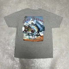 Reel Legends Florida Tシャツ グレー カジキマグロ L
