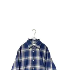 【24aw】 nanamica オンブレチェックシャツ レーヨン混