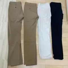 チノパン 76cm メンズ ４点セット ユニクロ UNIQLO