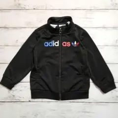 美品!! キッズ アディダス 85 トラックジャケット ブラック ベビーキッズ