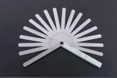 隙間ゲージ 150mm 17枚セット（0.02mm～1.0mm）