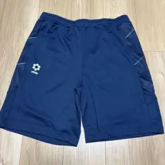 スフィーダ　ウォームアップハーフパンツ　ネイビー　2XL