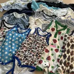 25点セットベビー肌着セット 95cm以下 多様な柄