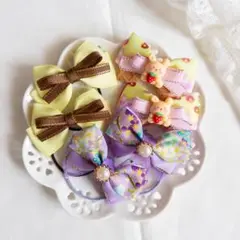 ［ヘアアクセ詰め合わせ/サマーセット20］ハンドメイド　ヘアゴム