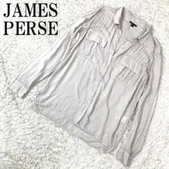 JJAMES PERSE ジェームスパース シアーシャツ グレー 2 B1281