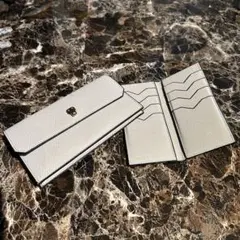 Valextra City wallet 長財布カードケース付き