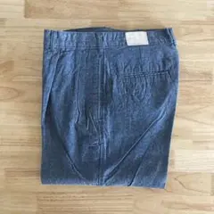 希少　デッドストック　USA製80's シャンブレー　2タック　パンツ　w29