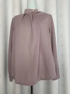 【新品】淡い紫ブラウス M