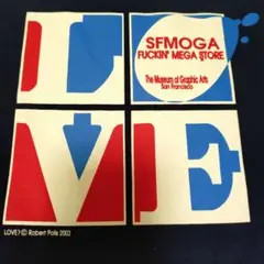 未使用 デッド サンフランシスコ近代美術館 MOGA LOVE プリント Tee