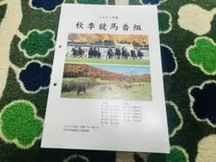 【非売品！】 2025年度 秋季競馬番組 JRA 優駿 競馬 本 令和7年度