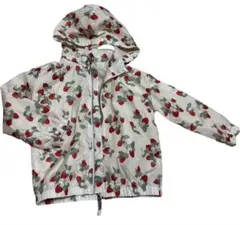 H&M いちご　ジャケット　総柄　パーカー