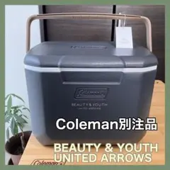 ①別注品 限定 コールマン クーラーボックス ユナイテッドアローズ グレー