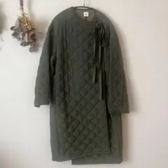<6(ROKU)>QUILTED COAT OLIVE/コート/38