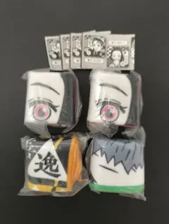 鬼滅の刃　★　ミニタオル　禰豆子　善逸　伊之助