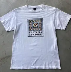 90s オールドTシャツ プレッツェル アート M ホンデュラス