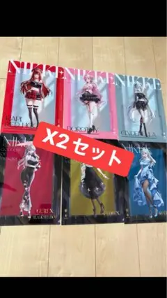 勝利の女神NIKKE　クリアファイルセット　ローソンコラボx2セット