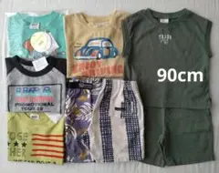 新品 ブリーズ 90cm Tシャツ 半袖 セットアップ しまむら まとめ売り