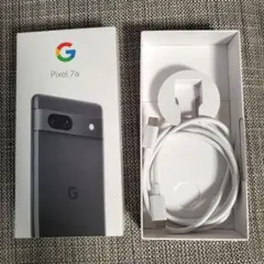 Google Pixel 7a の箱と付属品