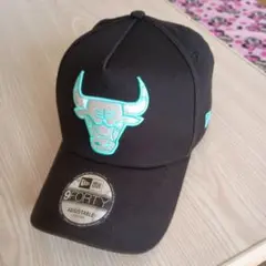 NEW ERA　 シカゴブルズ　9FORTY　 ティファニーブルー
