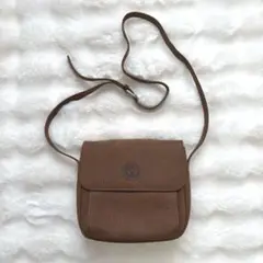 ELEPHANT エキゾチックレザー エレファント ショルダーバッグ ブラウン