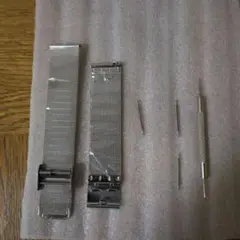 ステンレススチール メッシュ　腕時計　バンド　交換用 　シルバー　20mm