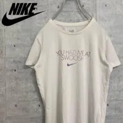 NIKE ナイキ Tシャツ ワンポイント 白 シンプル M