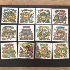 旧ビックリマン 当時物 ヘッド P2 コンプ 第18弾 チョコ版