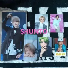 BE the ONE チケットホルダーSHUNTO‪ SA特典 他トレカ3枚