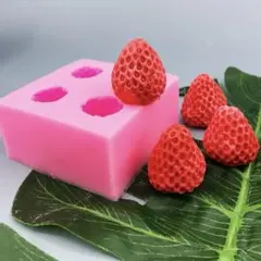 NO.171 いちご　シリコンモールド