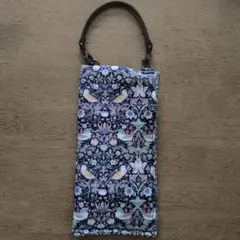 リバティプリントスマホ入れ