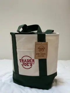 TRADER JOE'S MINI CANVAS TOTE BAG